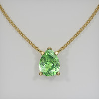 1.08 Ct. Gemstone Necklace, 14K Yellow Gold 1