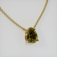 1.64 Ct. Gemstone Necklace, 14K Yellow Gold 2