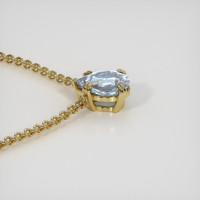 1.73 Ct. Gemstone Necklace, 14K Yellow Gold 3