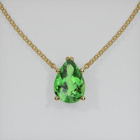 1.70 Ct. Gemstone Necklace, 14K Yellow Gold 1