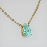 1.83 Ct. Gemstone Necklace, 14K Yellow Gold 2