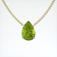 6.78 Ct. Gemstone Necklace, 14K Yellow Gold 1