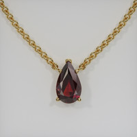 2.18 Ct. Gemstone Necklace, 14K Yellow Gold 1