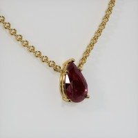 2.18 Ct. Gemstone Necklace, 14K Yellow Gold 2