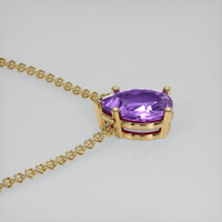 1.50 Ct. Gemstone Necklace, 18K Yellow Gold 3