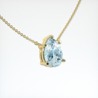 1.76 Ct. Gemstone Necklace, 18K Yellow Gold 2