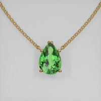 1.70 Ct. Gemstone Necklace, 18K Yellow Gold 1