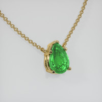 1.70 Ct. Gemstone Necklace, 18K Yellow Gold 2