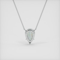 1.94 Ct. Multi Color Opal Necklace, Platinum 950 4
