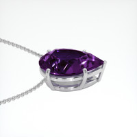 24.97 Ct. Gemstone Necklace, 18K White Gold 3