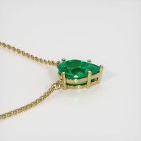 Emerald Necklace 0.96 Ct. 18K Yellow Gold Preview