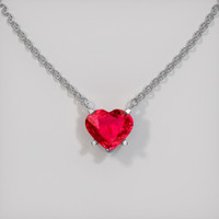 Ruby Necklace 1.04 Ct., Platinum 950 Preview