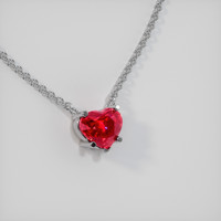 Ruby Necklace 1.04 Ct., Platinum 950 Preview