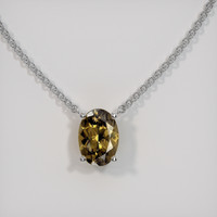 1.15 Ct. Gemstone Necklace, Platinum 950 1