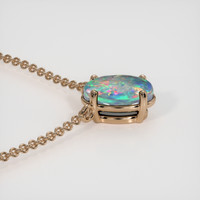 0.85 Ct. Gemstone Necklace, 14K Rose Gold 3