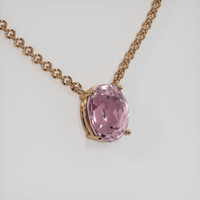 2.52 Ct. Gemstone Necklace, 14K Rose Gold 2