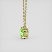1.64 Ct. Green Tsavorite Garnet Necklace, 14K Yellow Gold 3