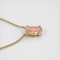 1.72 Ct. Sapphire Necklace, 14K Yellow Gold 3