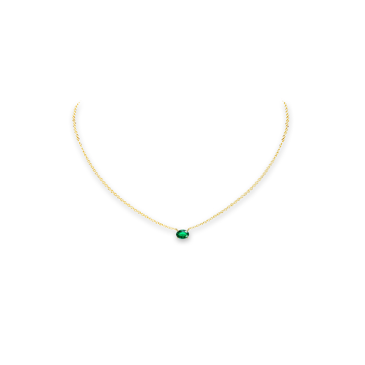 Jewelry image on model