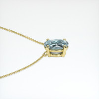 1.40 Ct. Gemstone Necklace, 18K Yellow Gold 3