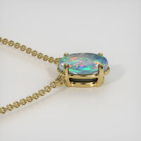 0.85 Ct. Gemstone Necklace, 18K Yellow Gold 3