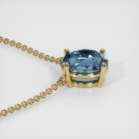 1.20 Ct. Gemstone Necklace, 18K Yellow Gold 3