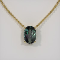 2.32 Ct. Gemstone Necklace, 18K Yellow Gold 1