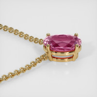 2.87 Ct. Gemstone Necklace, 18K Yellow Gold 3
