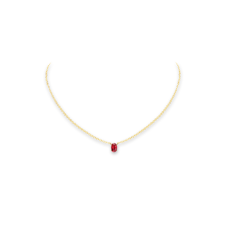 Jewelry image on model