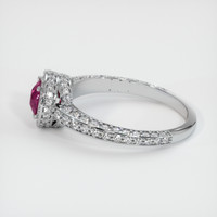 0.61 Ct. Ruby Ring, Platinum 950 4