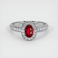 Ruby Ring 0.46 Ct., Platinum 950 Preview