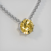 11.85 Ct. Gemstone Necklace, 14K White Gold 2