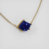 1.70 Ct. Sapphire Necklace, 14K Yellow Gold 2