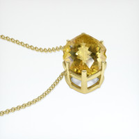 23.29 Ct. Gemstone Necklace, 18K Yellow Gold 3
