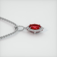 Ruby Pendant 1.54 Ct., 18K White Gold Preview