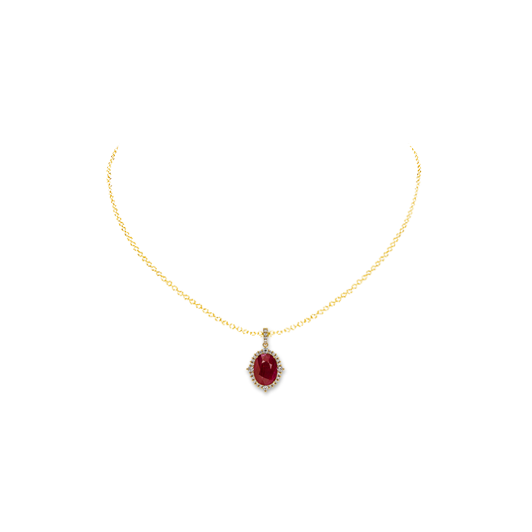 Jewelry image on model