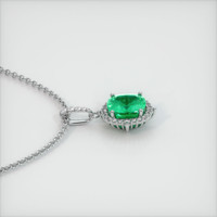 Emerald Pendant 3.85 Ct., 18K White Gold Preview
