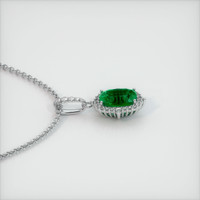 Emerald Pendant 2.05 Ct. 18K White Gold Preview