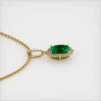Emerald Pendant 2.05 Ct., 18K Yellow Gold Preview