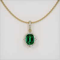 Emerald Pendant 2.11 Ct., 18K Yellow Gold Preview