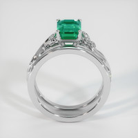 1.83 Ct. Emerald Ring, Platinum 950 3