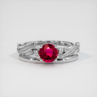 Ruby Ring 1.12 Ct. Platinum 950 Preview