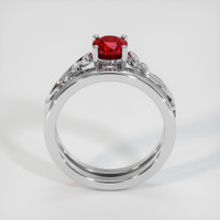 1.02 Ct. Ruby Ring, Platinum 950 3