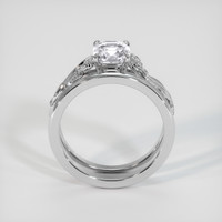 2.02 Ct. White Sapphire Ring, Platinum 950 3