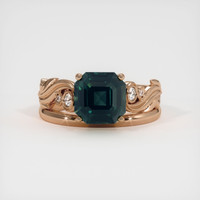 3.01 Ct. Sapphire Ring, 14K Rose Gold 1