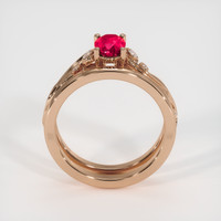 1.08 Ct. Ruby Ring, 18K Rose Gold 3