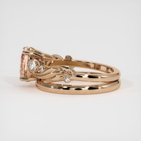 1.39 Ct. Sapphire Ring, 18K Rose Gold 4