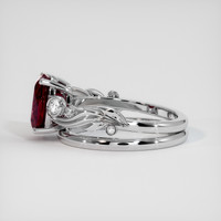 2.53 Ct. Gemstone Ring, 14K White Gold 4