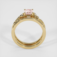 1.57 Ct. Padparadscha Sapphire Ring, 14K Yellow Gold 3