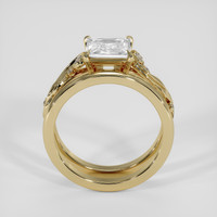 1.65 Ct. White Sapphire Ring, 18K Yellow Gold 3
